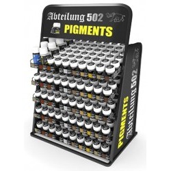 Abteilung Pigments Display (48 colors x 6 units + 2 auxiliary products x 4 units) FREE DISPLAY RACK - ABTABTPIGMENTDISPLAY