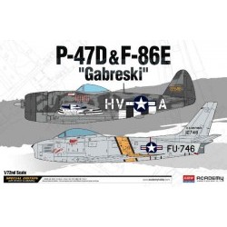 1/72 P-47D e F-86E "Gabreski" [LIMITED EDITION] - ACA12530