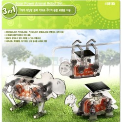 EDU KIT SOLAR ROBOT ANIMALS SET - ACA18115