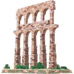 1/135 Acueducto de Segovia Segovia-Espana S.I dim.240x140x220mm (Pcs.1110) - AED1253