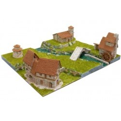 Conjunto rural (Pcs.6100) dim.575x500x180mm - AED1456