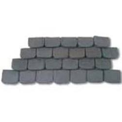 Tegola HO nera 6x5x1mm (Pcs.300) - AED2213