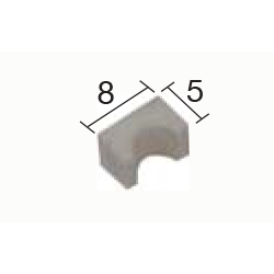 Arco romanico 8x5mm (Pcs.50) - AED2216