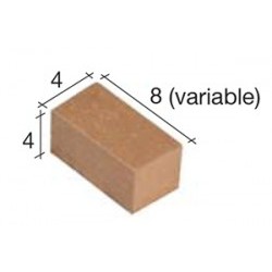 CONF.MATTONI ROSSI 4X4 500pz - AED22194
