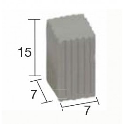 Colonna quadrata piccola 7x7x15mm (Pcs.50) - AED2227