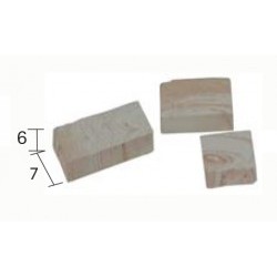 Pietra muro grande 7x6mm (Pcs.2000)  - AED22311