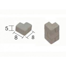 Angolare 8x8x5mm (Pcs.50) - AED2237