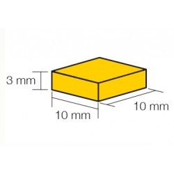 10X10 AMARILLO INTENSO 100 U - AED5113
