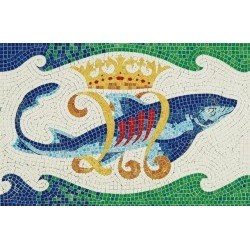 Mosaics Delfin (Gaudi) 320x210mm (Pcs.3300) - AED5504