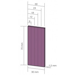 MOSAICO FACILITATO, MAGENTA 20pz - AED5910