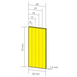 MOSAICO FACILITATO, GIALLO 20pz - AED5912