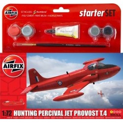 1/72 Small Starter Set - Hunting Percival Jet Provost T3 - AFXA55116