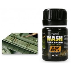 [WEATHERING] WASH FOR GREEN VEHICLES - AKIAK-0045