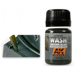 [WEATHERING] WASH FOR PANZER GREY VEHICLES - AKIAK-0070