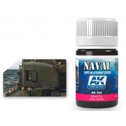 [WEATHERING] WASH FOR GREY DECKS - AKIAK-0302