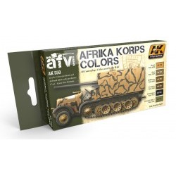 AFRIKA KORPS COLORS SET - AKIAK-0550