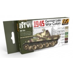 1945 GERMAN LATE WAR COLORS SET - AKIAK-0554