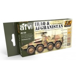 IRAQ & AFGHANISTAN COLORS SET - AKIAK-0558