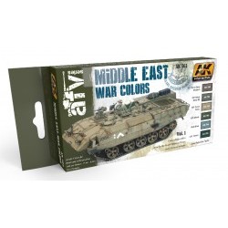 MIDDLE EAST WAR VOL.1 COLORS SET - AKIAK-0564
