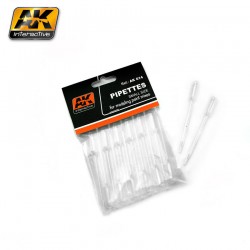 PIPETTES SMALL SIZE (12 units) - AKIAK-0614