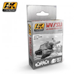 KV-1S / KV-85 / SU-152 WHITE METAL TRACKS - AKIAK-0692