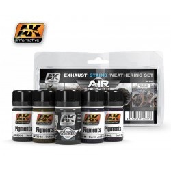 EXAUSTS & STAINS WEATHERING SET - AKIAK-2037