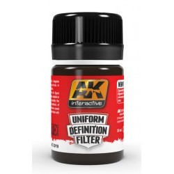 DARK BROWN GLAZE 35 ml - AKIAK-3019
