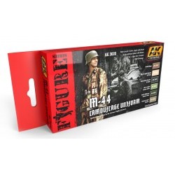 M-44 CAMOUFLAGE UNIFORM COLORS SET - AKIAK-3020