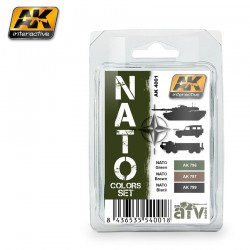 NATO COLORS SET - AKIAK-4001
