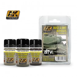 DUST AND DIRT DEPOSITS WEATHERING SET - AKIAK-4060