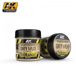 [DIORAMA] SPLATTER EFFECTS DRY MUD - 100ml (Acrylic) - AKIAK-8027