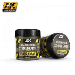 [DIORAMA] SPLATTER EFFECTS STIRRED EARTH - 100ml (Acrylic) - AKIAK-8030