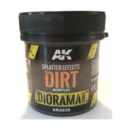 [DIORAMA] SPLATTER EFFECTS DIRT - 100ml (Acrylic) - AKIAK-8035