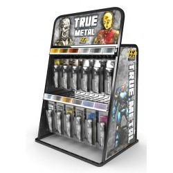 FREE TRUE METAL DISPLAY (12 True Metal colors x 8 tubes) - AKIAK-EXPTRUEFULL