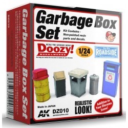 DOOZY! 1/24 GARBAGE BOX SET - AKIDZ010