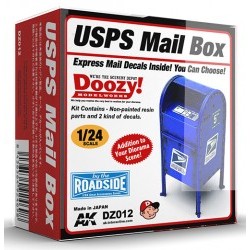 DOOZY! 1/24 UPS MAIL BOX - AKIDZ012