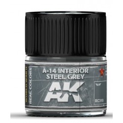 A-14 Interior Steel Grey 10ml - AKIRC319
