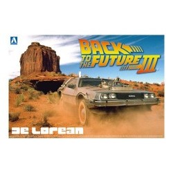 KIT 1/24 Delorean Back to the Future Part 3 - AOS01187