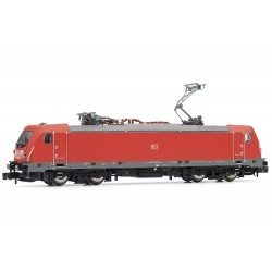 DB Cargo, BR 187, electric locomotive, red, 2 pantographs, with tarpaulin, epoch VI, DCC (Country DE) - ARNHN2406D