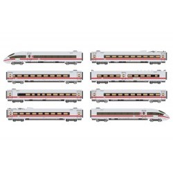 DB AG, 8-unit highspeed EMU, ICE 3 class 403, light grey livery, period VI, with DCC-sound decoder - ARNHN2416S