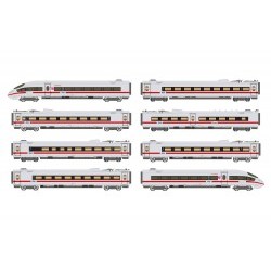 NS, 8-unit highspeed EMU, ICE 3 class 406, light grey livery, period VI, with DCC-sound decoder - ARNHN2417S