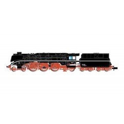 DR, steam locomotive 18 201, black livery, with fuel tender, period III-IV, with DCC decoder - ARNHN2425D