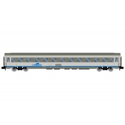 Cisalpino, passenger coach B, silver/grey livery, 2nd class, period V - ARNHN4267