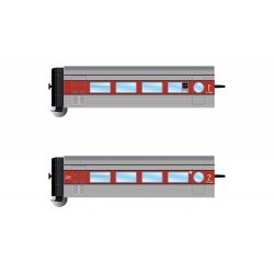 RENFE, Talgo III, 2-unit pack 1st and 2nd class intermediate coaches, period IV - ARNHN4271