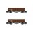 ?BB, 2-unit set 2-axle open wagons O mm (ex O mm Villach), brown livery, period III - ARNHN6383