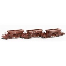 Set x 3 self discharging wagons, Fac 125, DB AG (Country DE) - ARNHN9701
