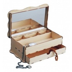 JEWELER with MIRROR & SECRET DRAWER - ASL30206