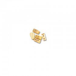 SINGLE BLOCK 2 HOLES 7 mm (18u.) - ASL8533