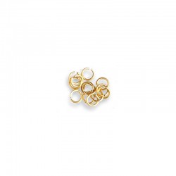 BRASS RINGS 4mm (100 u.) - ASL8619