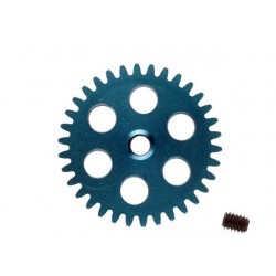 Corona in alluminio "anglewinder" 34 denti - AVS20628